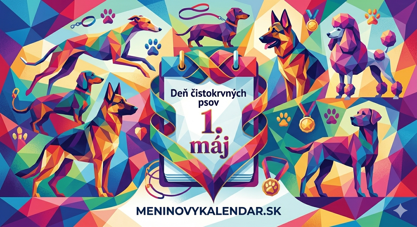 Deň čistokrvných psov 🐶 – 1. máj