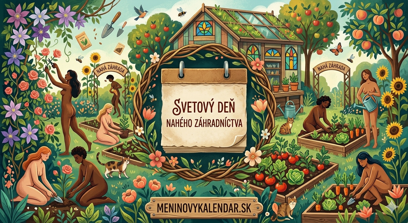 Svetový deň nahého záhradníctva 🌿 – prvá sobota v máji (2. máj 2026)