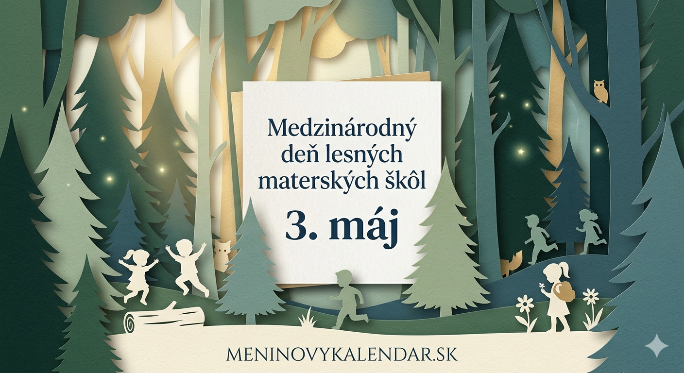 Medzinárodný deň lesných materských škôl – 3. máj