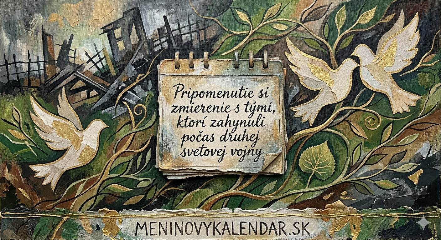 Pripomenutie si zmierenia s tými, ktorí zahynuli počas druhej svetovej vojny – 8. máj 🌍 🕊️