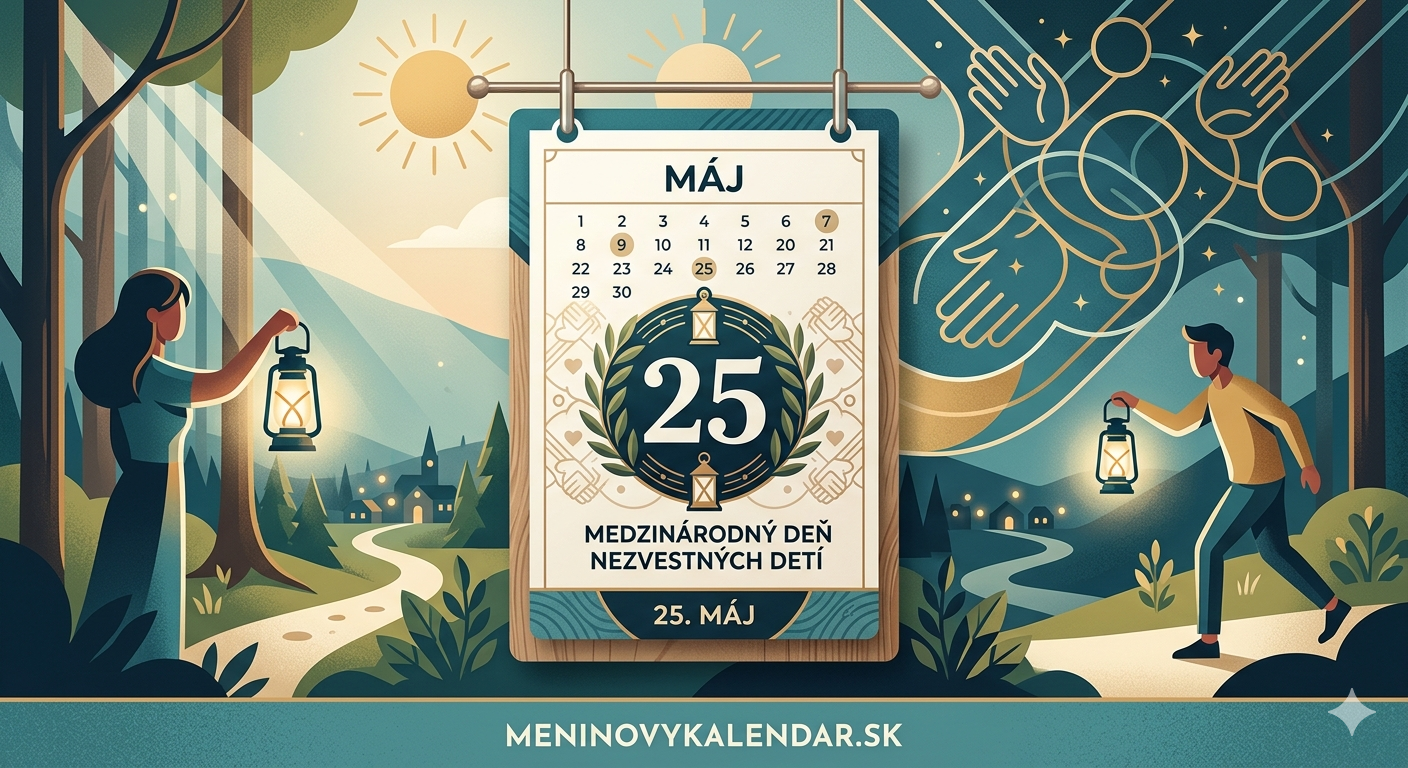 Medzinárodný deň nezvestných detí – 25. máj