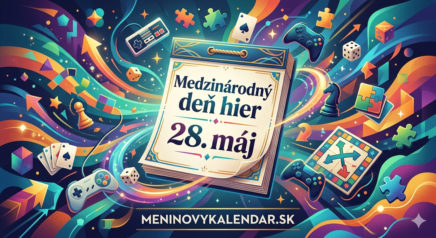 Medzinárodný deň hier (28. máj) – oslávme radosť z hrania! 🎲🎮