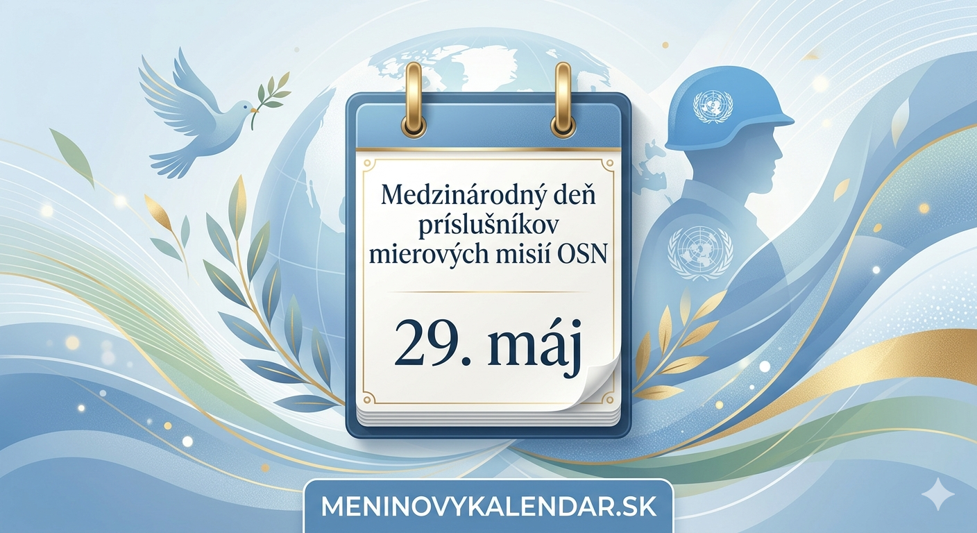 Medzinárodný deň príslušníkov mierových misií OSN – 29. máj