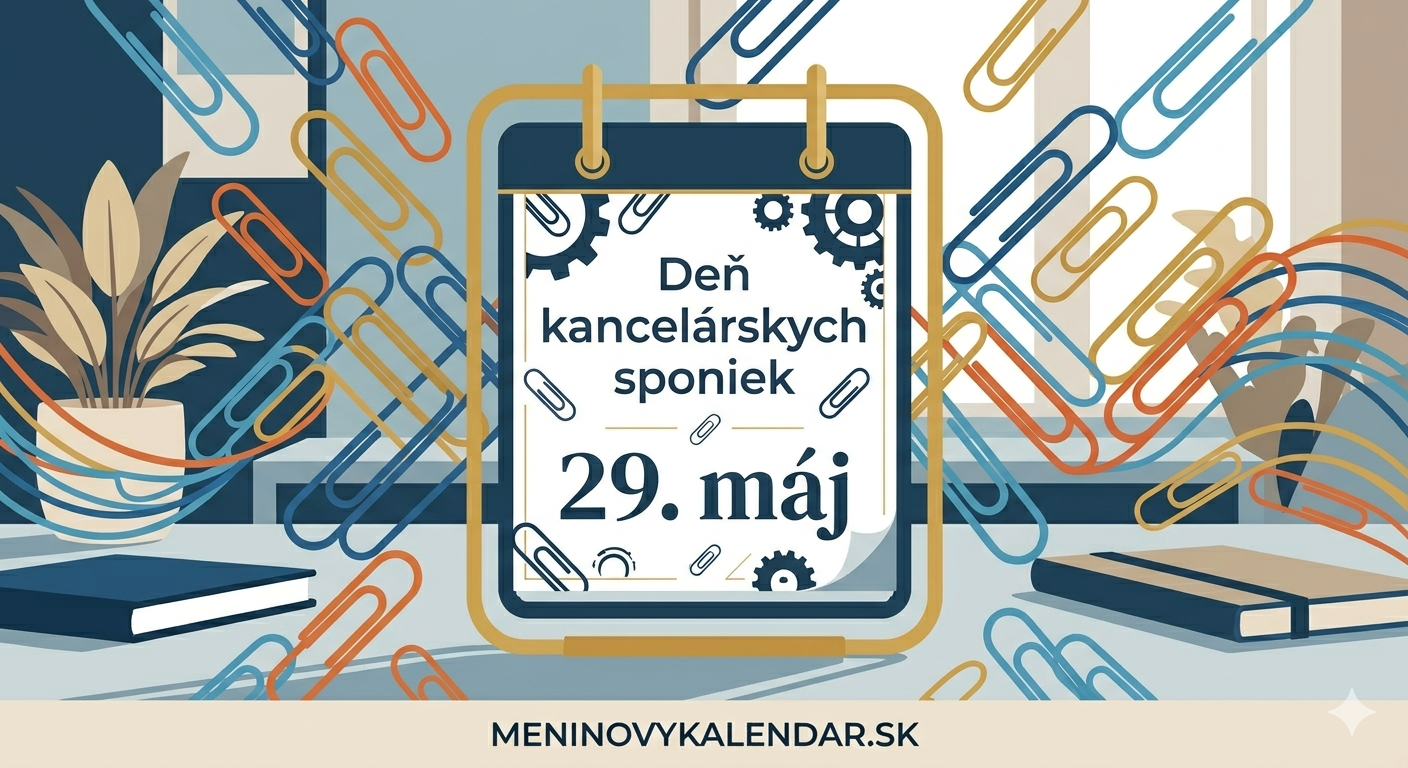 Deň kancelárskych sponiek 📎 – 29. máj