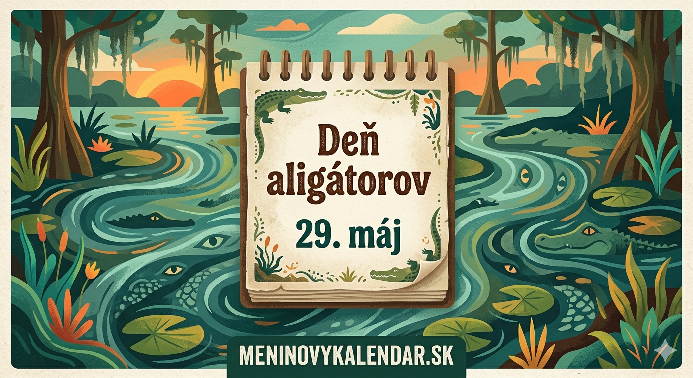 Deň aligátorov 🐊 – 29. máj