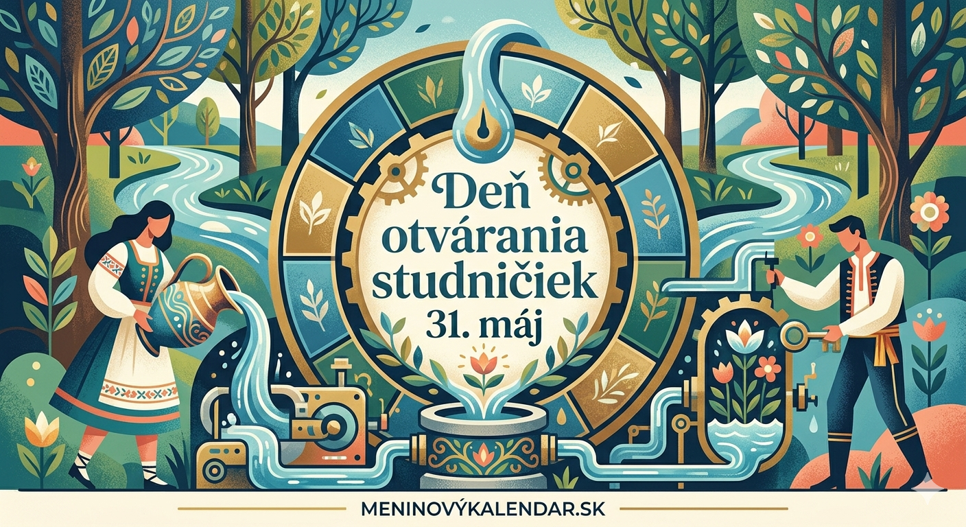 Deň otvárania studničiek 💧 (31. máj)
