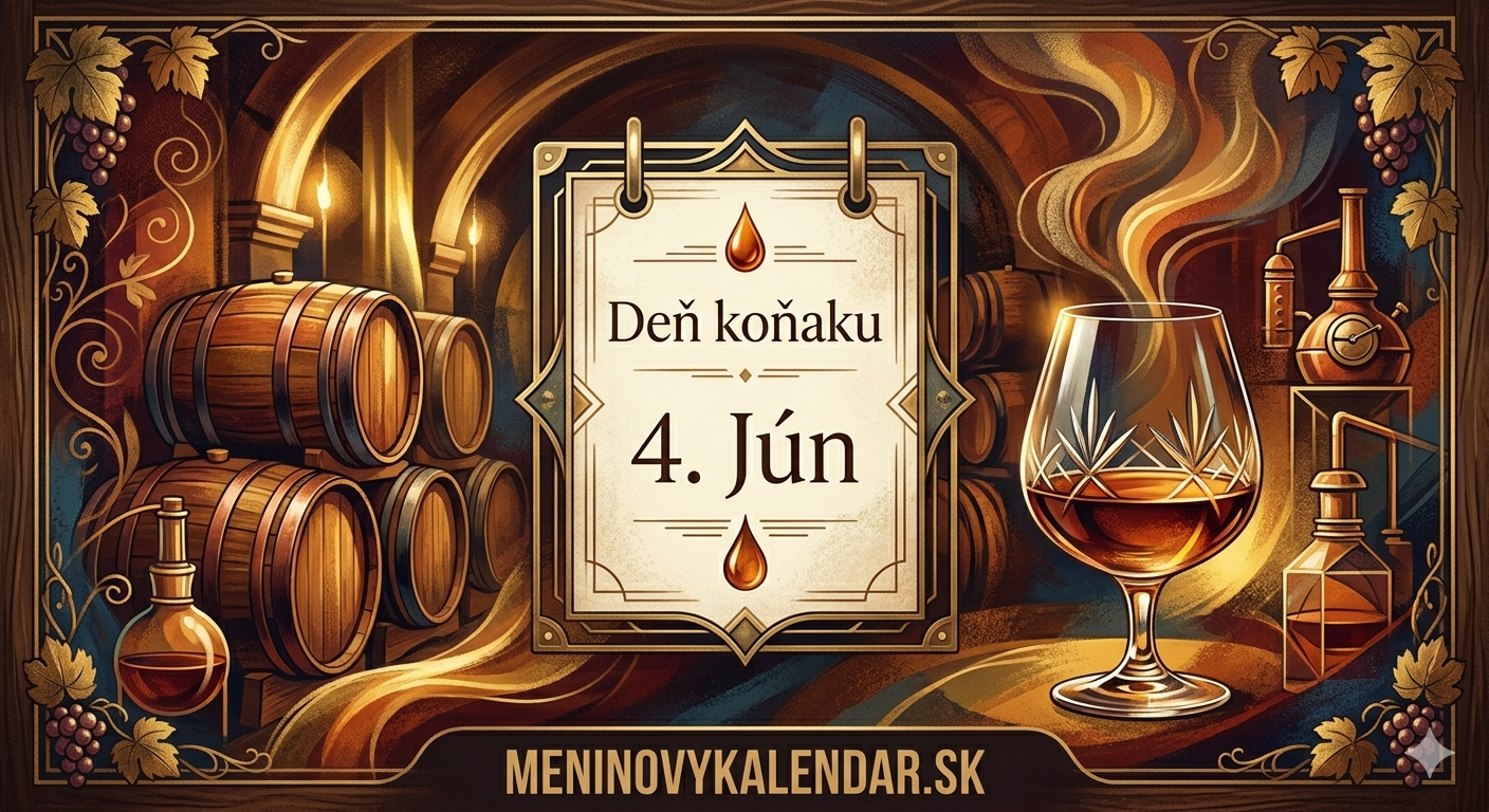 Deň koňaku (4. jún) – oslava noblesy v pohári 🥃🇫🇷