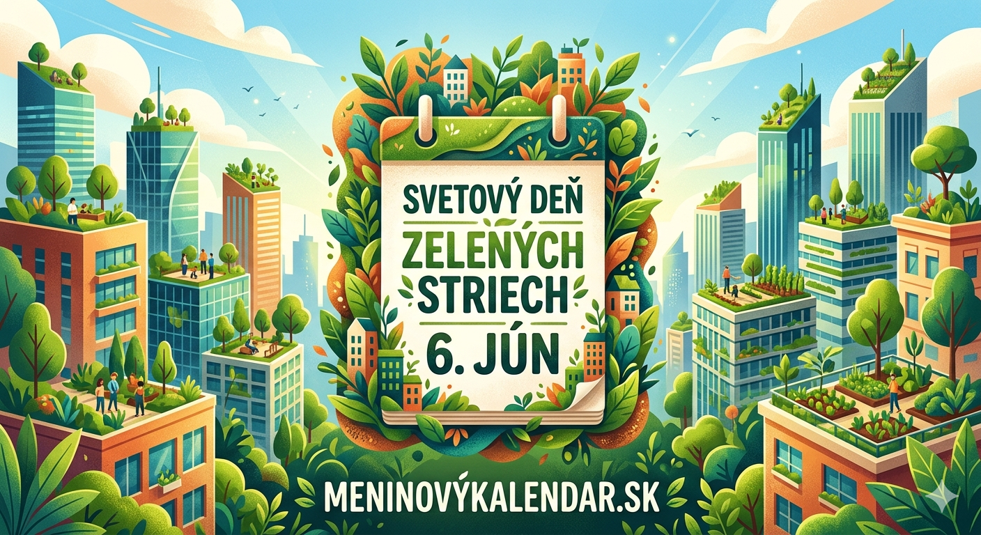 Svetový deň zelených striech (6. jún) – Strecha, ktorá dýcha! 🌱🏙️