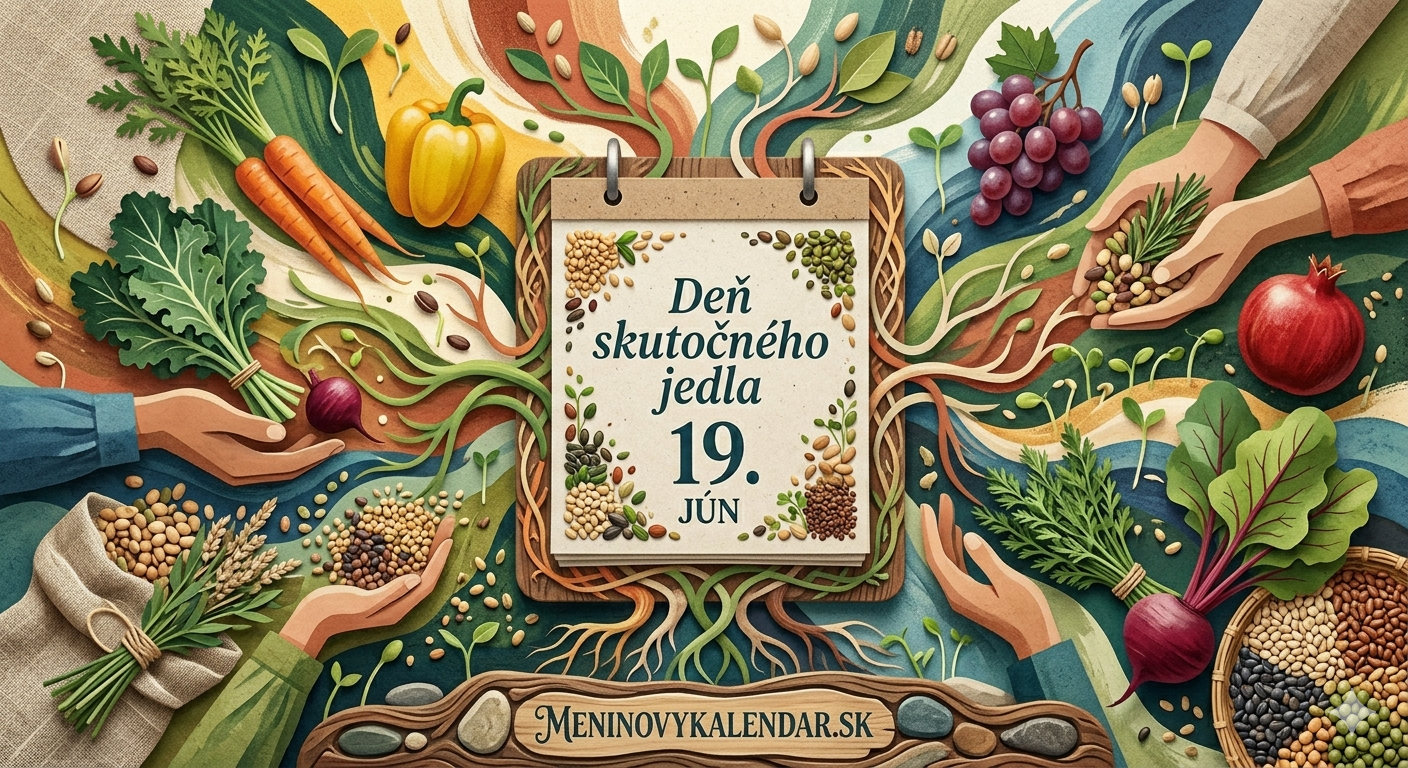 Deň skutočného jedla (19. jún) – Návrat k prírode a zdraviu 🍎🥦