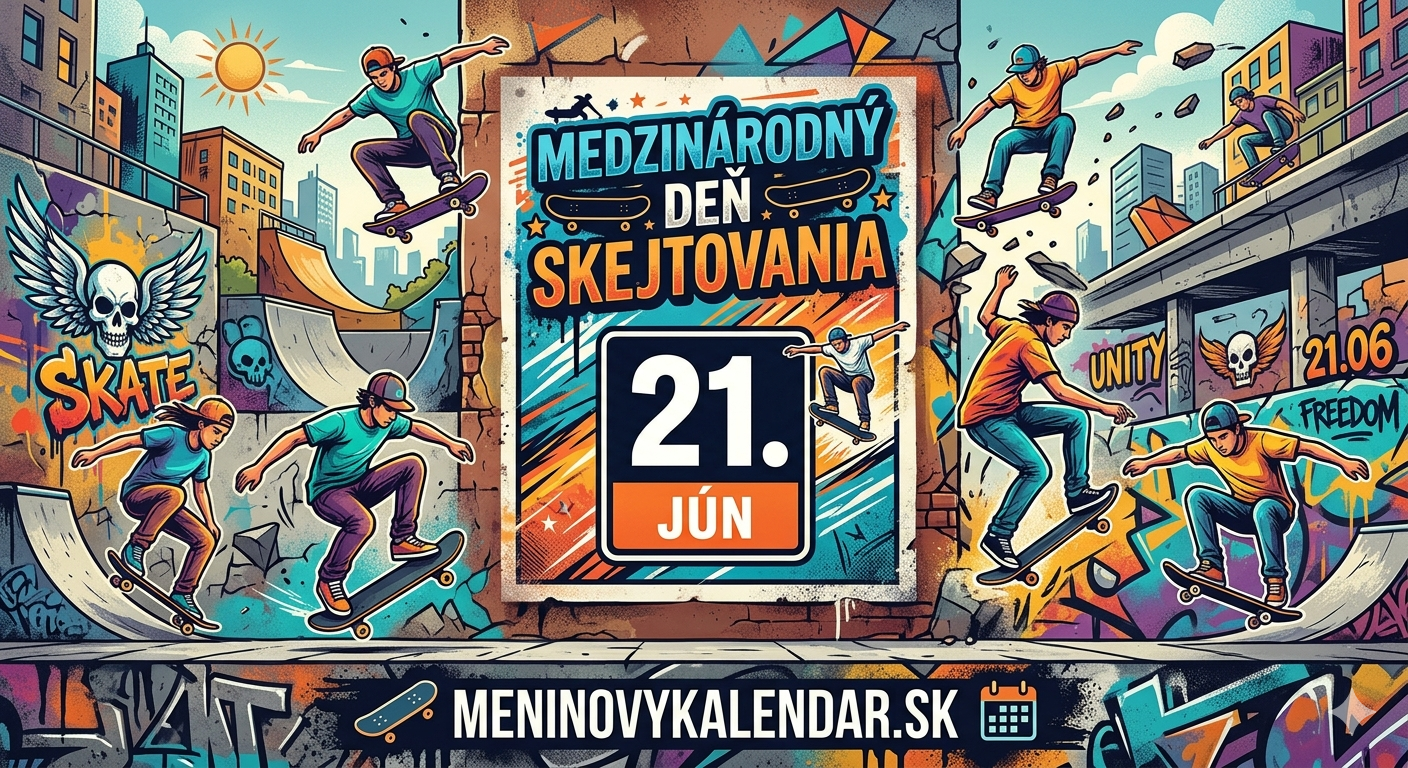 Medzinárodný deň skejtovania – 21. jún 🛹🌍