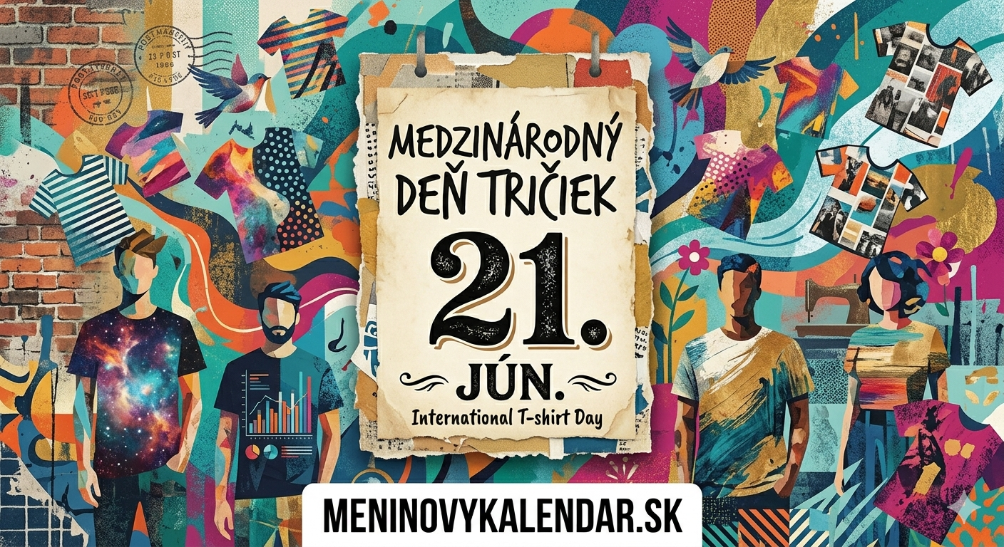 Medzinárodný deň tričiek 👕 – 21. jún