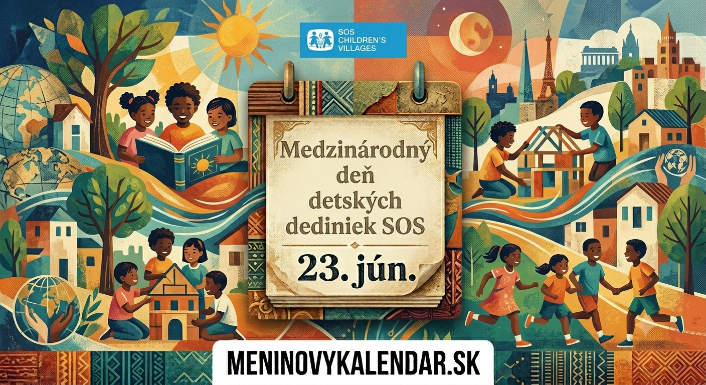 Medzinárodný deň detských dediniek SOS (23. jún) – Deň nádeje a lásky k deťom ❤️