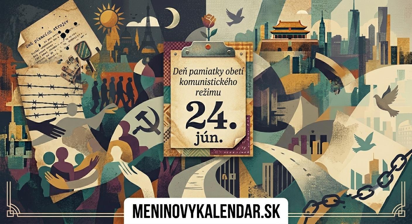 Deň pamiatky obetí komunistického režimu (24. jún) – Spomienka na tých, ktorí trpeli 🕯️🖤