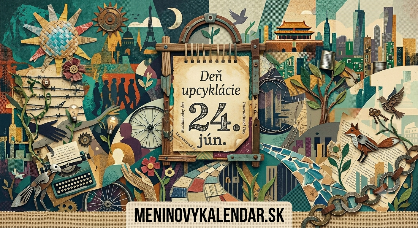 Deň upcyklácie (24. jún) – nový život pre staré veci ♻️✨