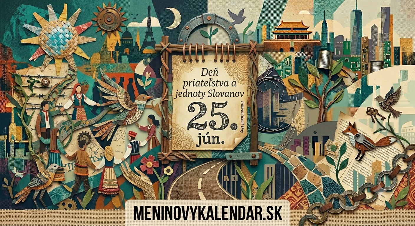 Deň priateľstva a jednoty Slovanov (25. jún) – oslava spoločných koreňov a kultúry 🌍🤝