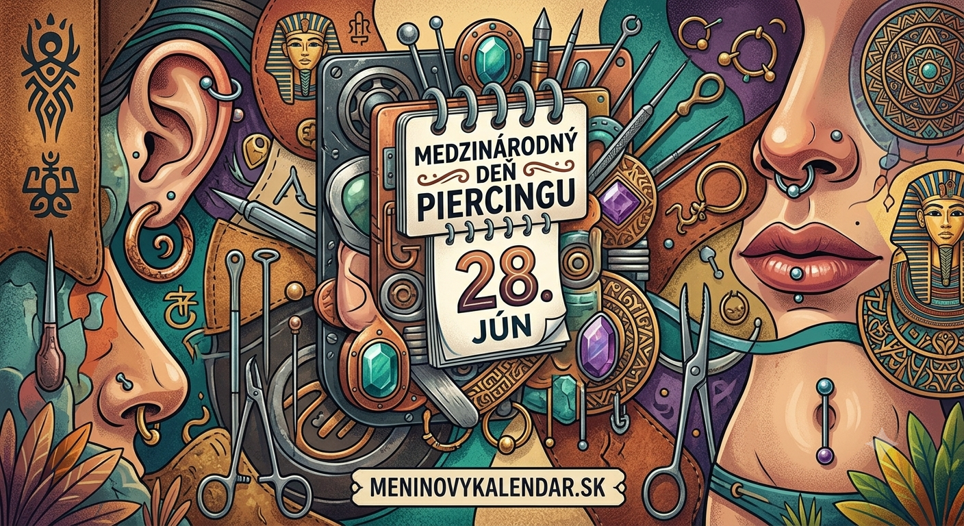 Medzinárodný deň pearcingu (28. jún) – oslava tela a sebavyjadrenia ✨👃🧑🎤