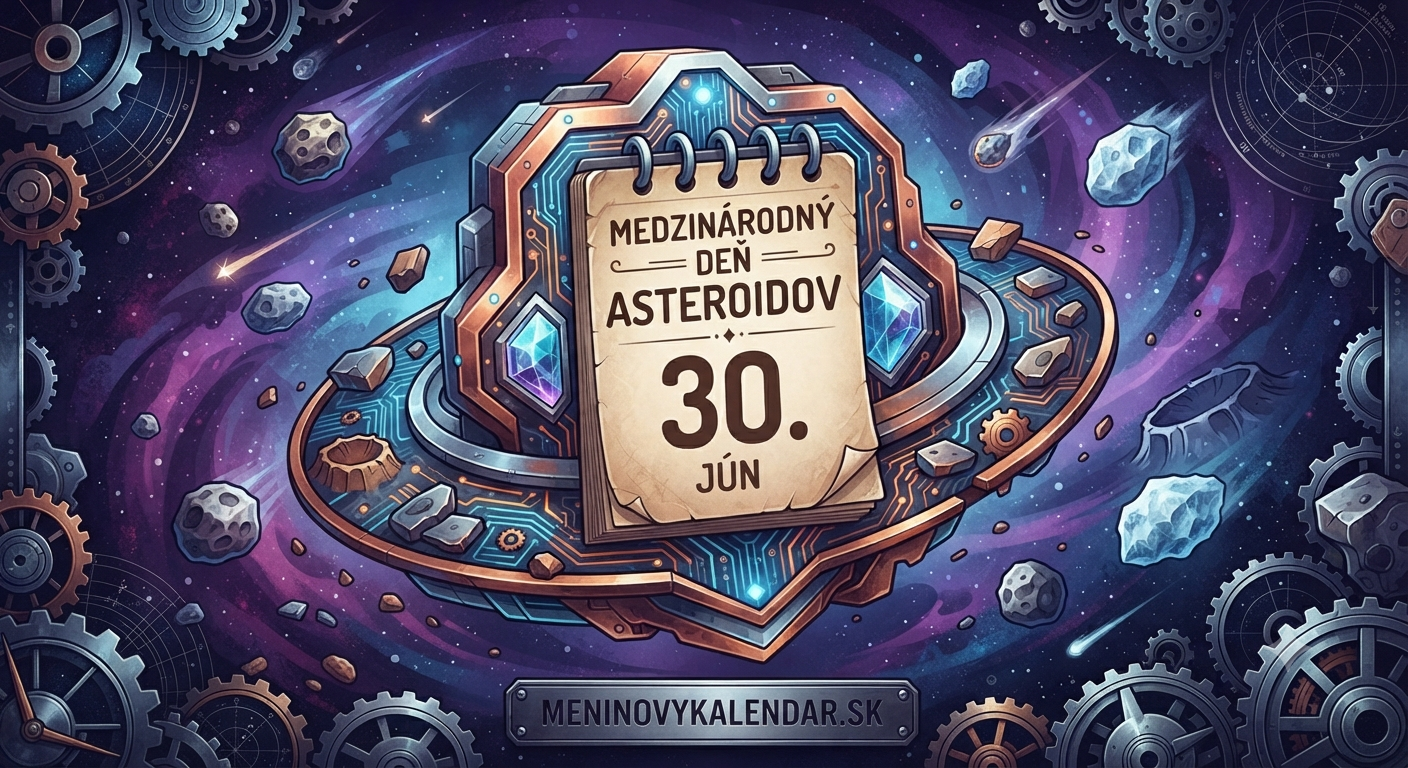 Medzinárodný deň asteroidov (30. jún) – Vesmírna výstraha s úsmevom na tvári 🌍☄️