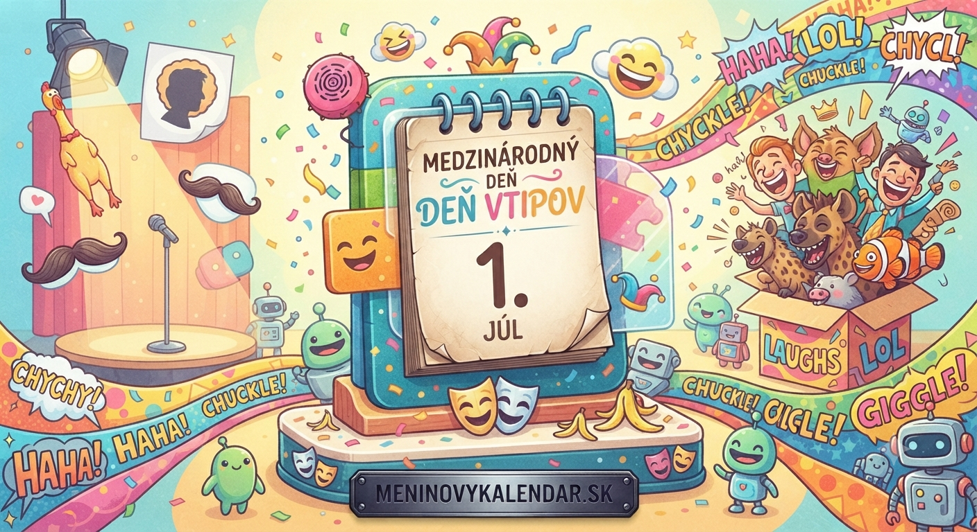 Medzinárodný deň vtipov (1. júla) – Sviatok smiechu, žartov a dobrej nálady! 😄🎭
