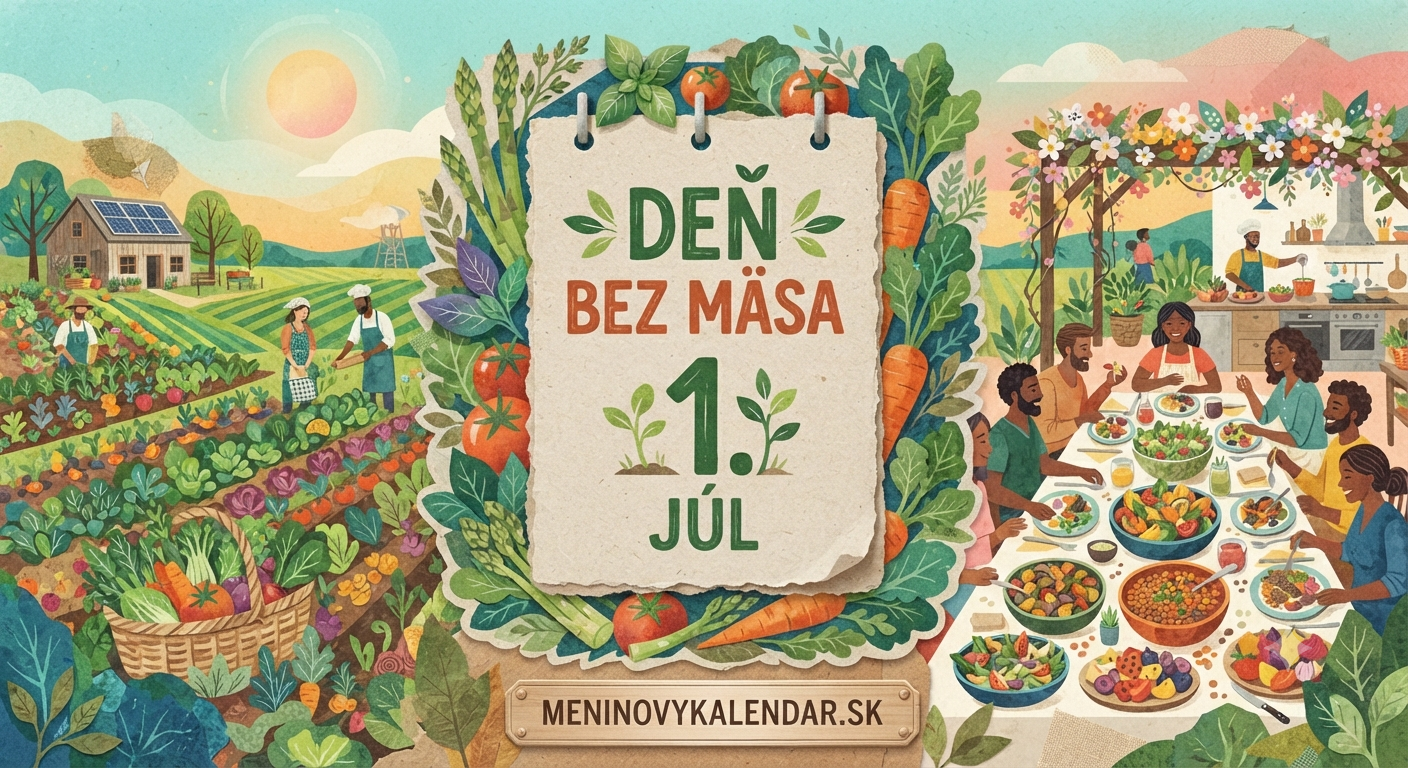 Deň bez mäsa (1. júl) – Zelená revolúcia na tanieri! 🥦🌱🌍