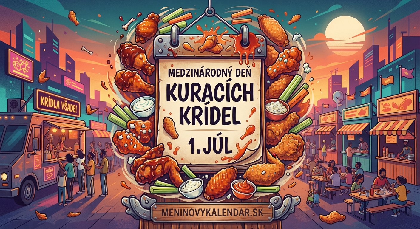 Medzinárodný deň kuracích krídel (1. júl) – sviatok chutného pôžitku! 🍗