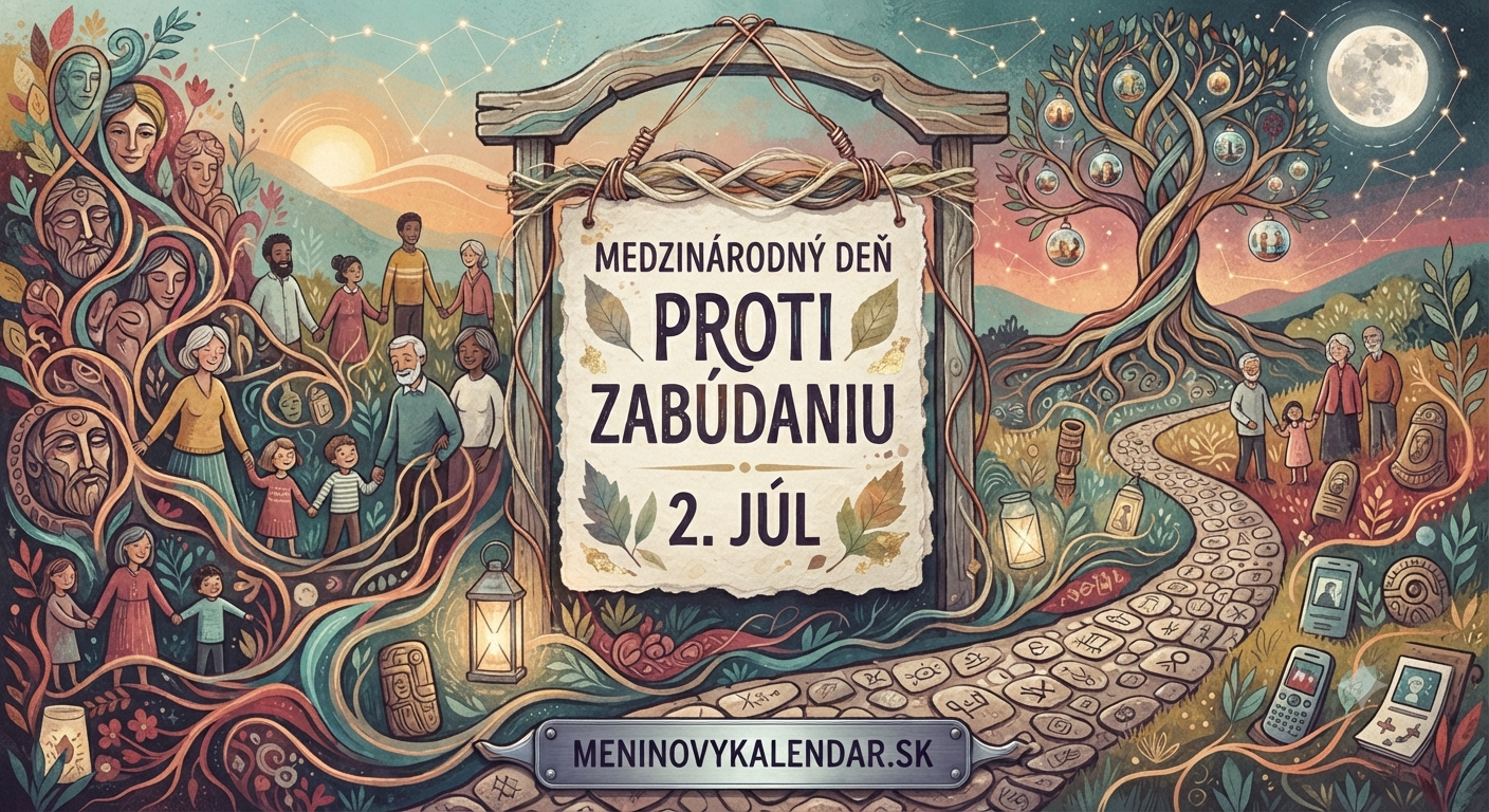 Medzinárodný deň proti zabúdaniu (2. júl) – Spomeňme si na to dôležité 🧠❤️