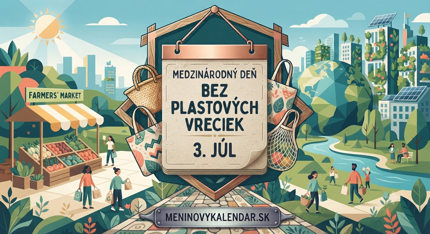 Medzinárodný deň bez plastových vreciek (3. júl) – Malý krok pre človeka, veľký skok pre planétu ♻️🌍