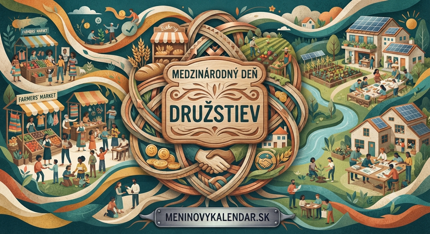 Medzinárodný deň družstiev (prvá sobota v júli) – Spolu sme silnejší 🤝🌍