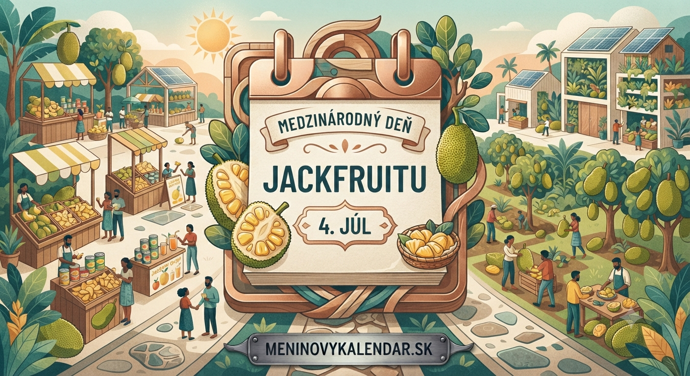 Medzinárodný deň jackfruitu (4. júl) – oslava tropického giganta 🍈🌱