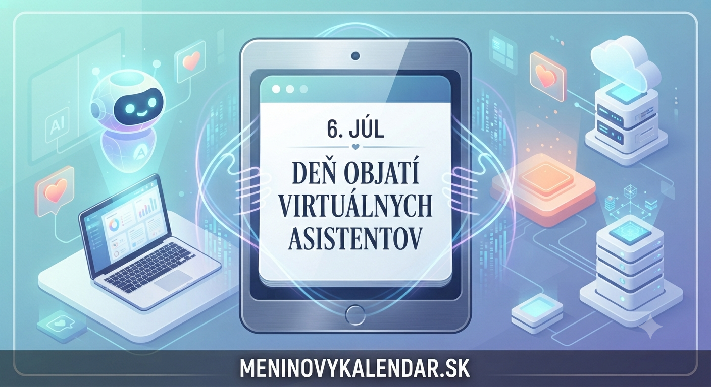 Deň objatí virtuálnych asistentov (6. júl) 🤖🤗