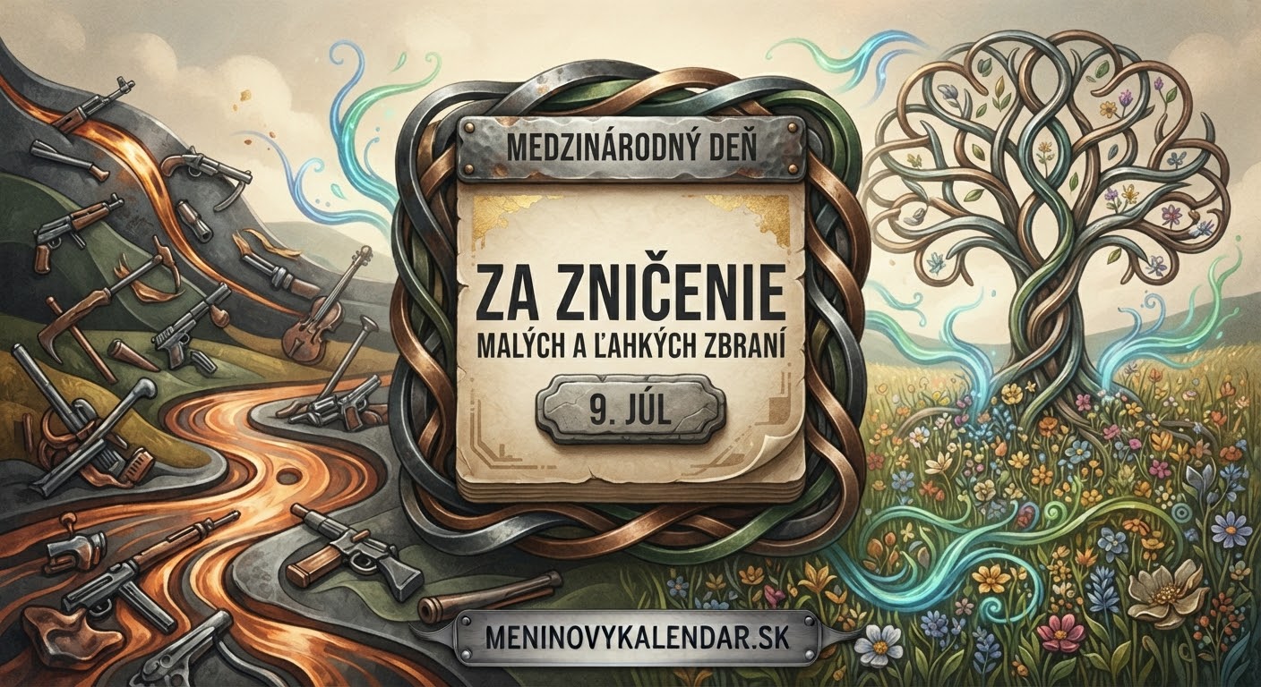 🔫 Medzinárodný deň za zničenie malých a ľahkých zbraní (9. júl) – výzva za mier a bezpečnosť 🌍✌️