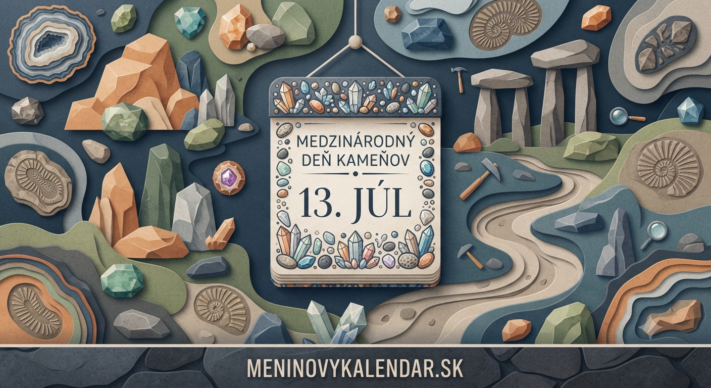 Medzinárodný deň kameňov (13. júl) 🪨🌍