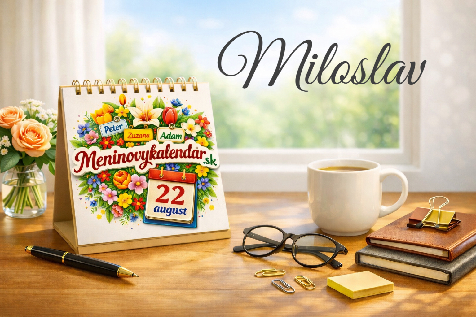 Miloslav (3. júl) – meniny, pôvod, význam a charakteristika mena 🎉