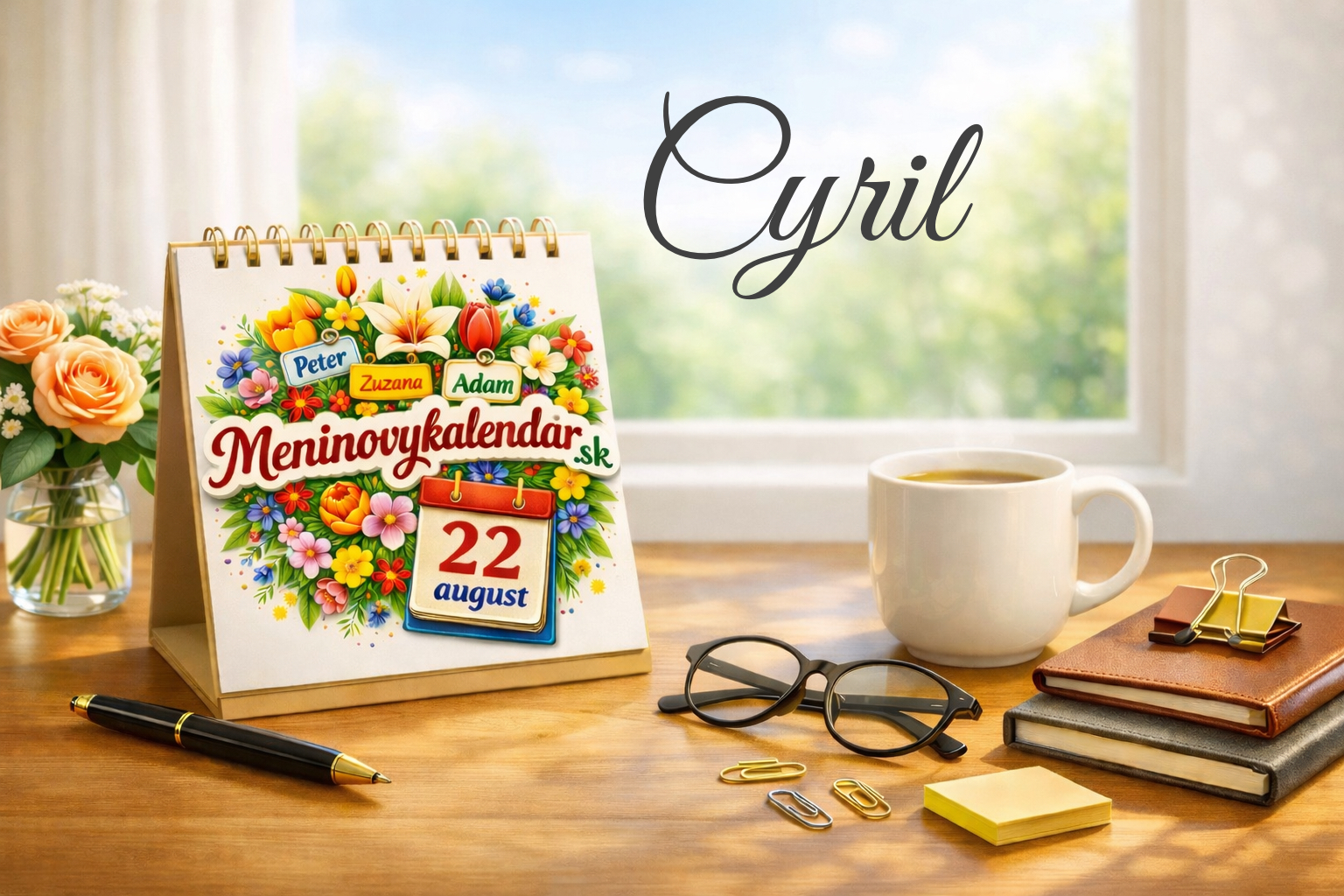 Cyril (5. júl) – meniny, pôvod, význam a charakteristika mena 🎉
