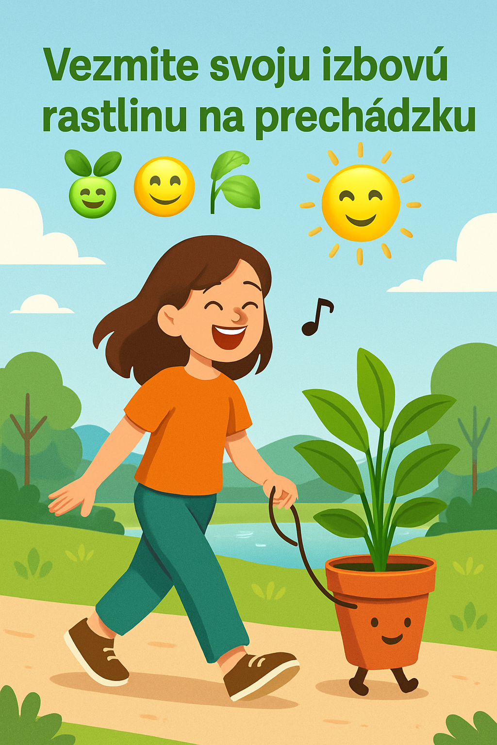 Vezmite svoju izbovú rastlinu na prechádzku – 27. júl 🌿🚶‍♀️