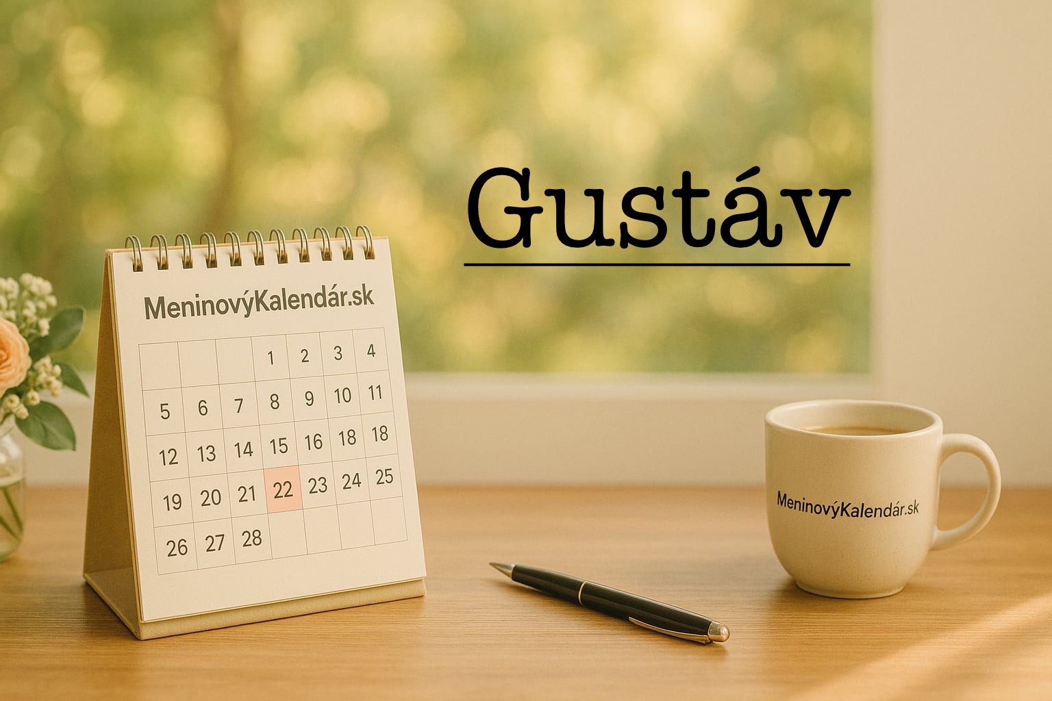 Gustáv (2. august) – meniny, pôvod, história a význam mena 🎉