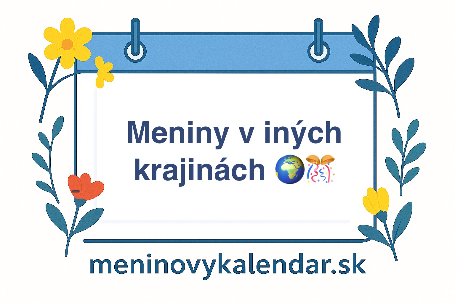 Meniny v iných krajinách: Ako ich oslavujú vo svete? 🌍🎉