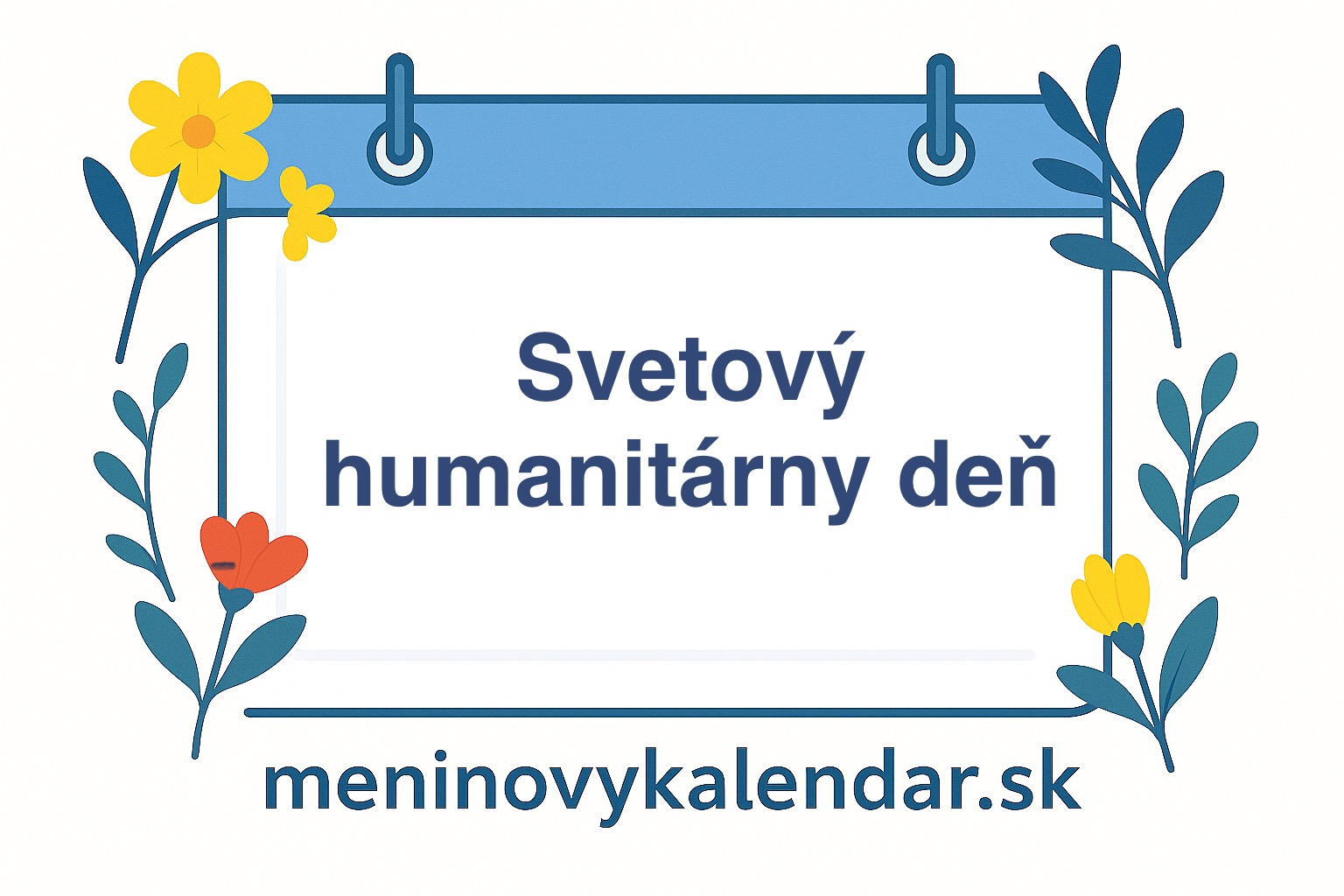 🌍 Svetový humanitárny deň – 19. august 🕊️