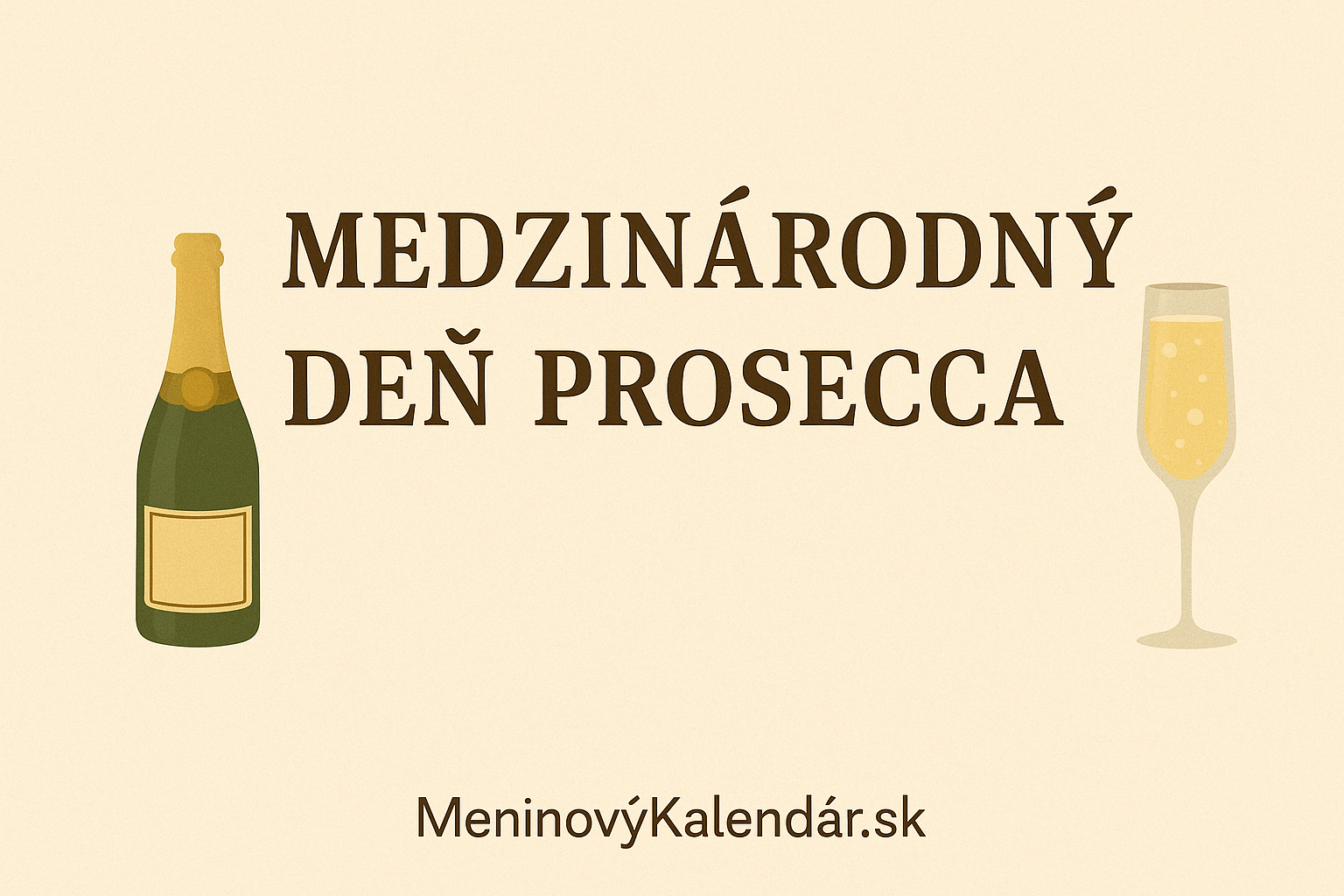 Medzinárodný deň Prosecca – 13. august 🍾🥂