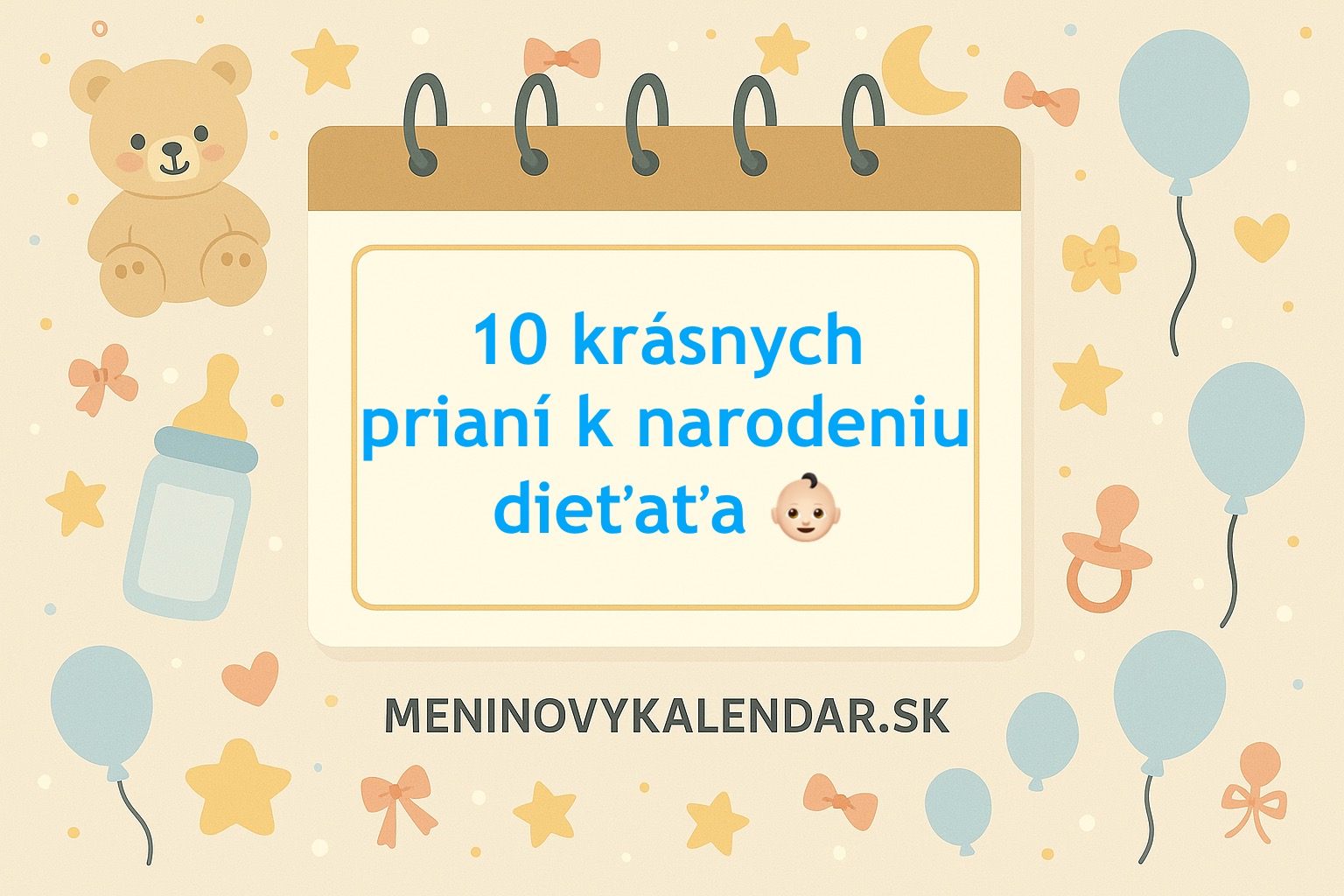 10 krásnych prianí k narodeniu dieťaťa 👶