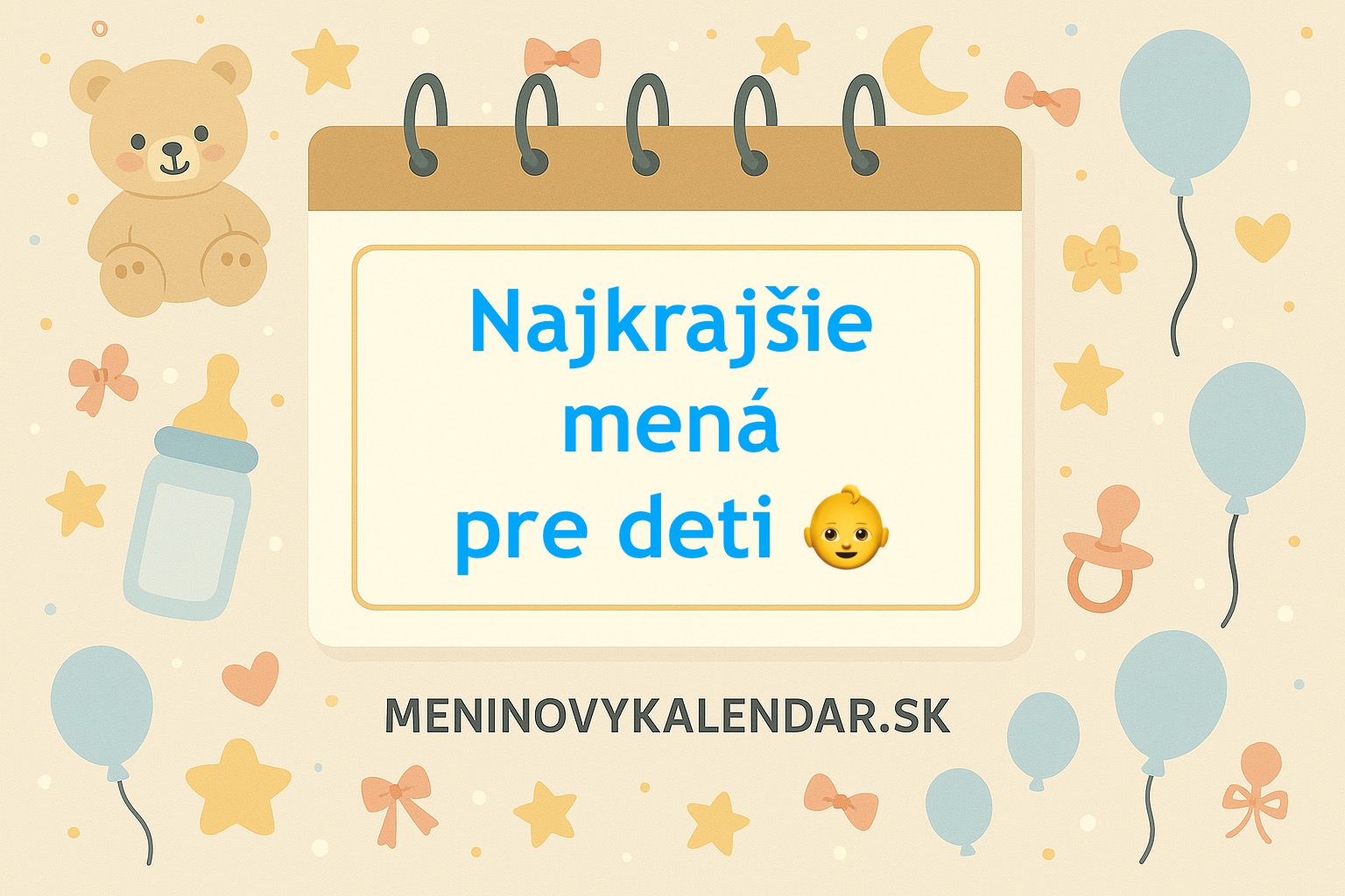 Najkrajšie mená pre deti inšpirované svätcami a kalendárom 🙏👶