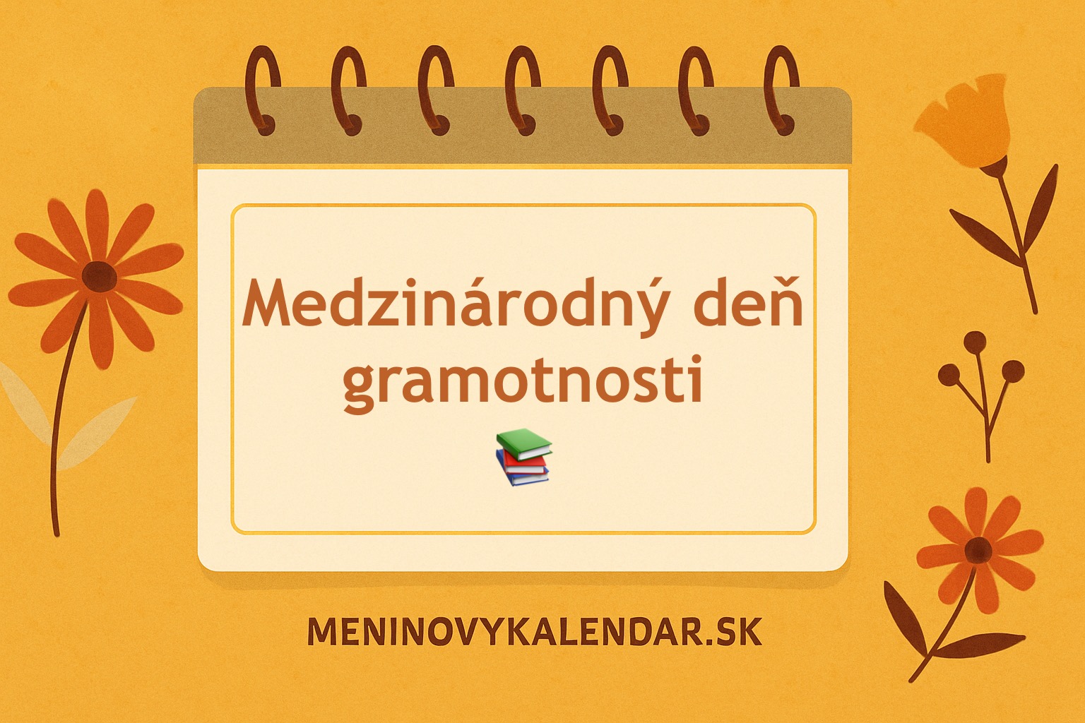 📚 Medzinárodný deň gramotnosti – 8. september