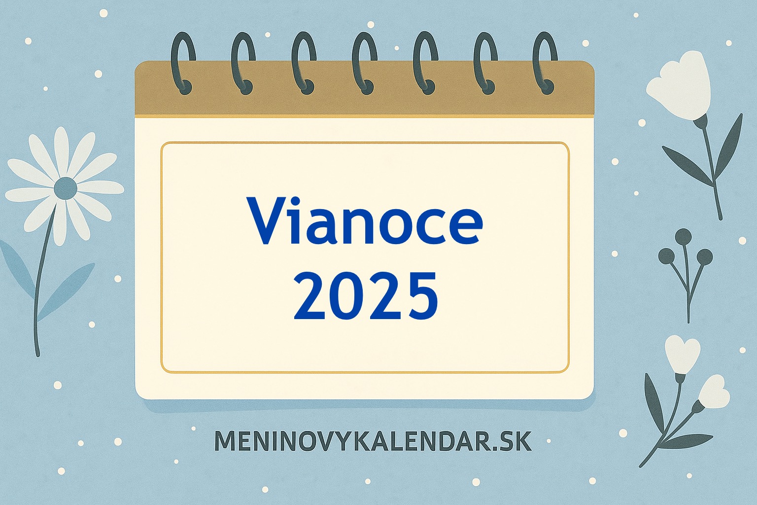 🎄 Vianoce 2025 – Dátumy, dni v týždni a adventný čas