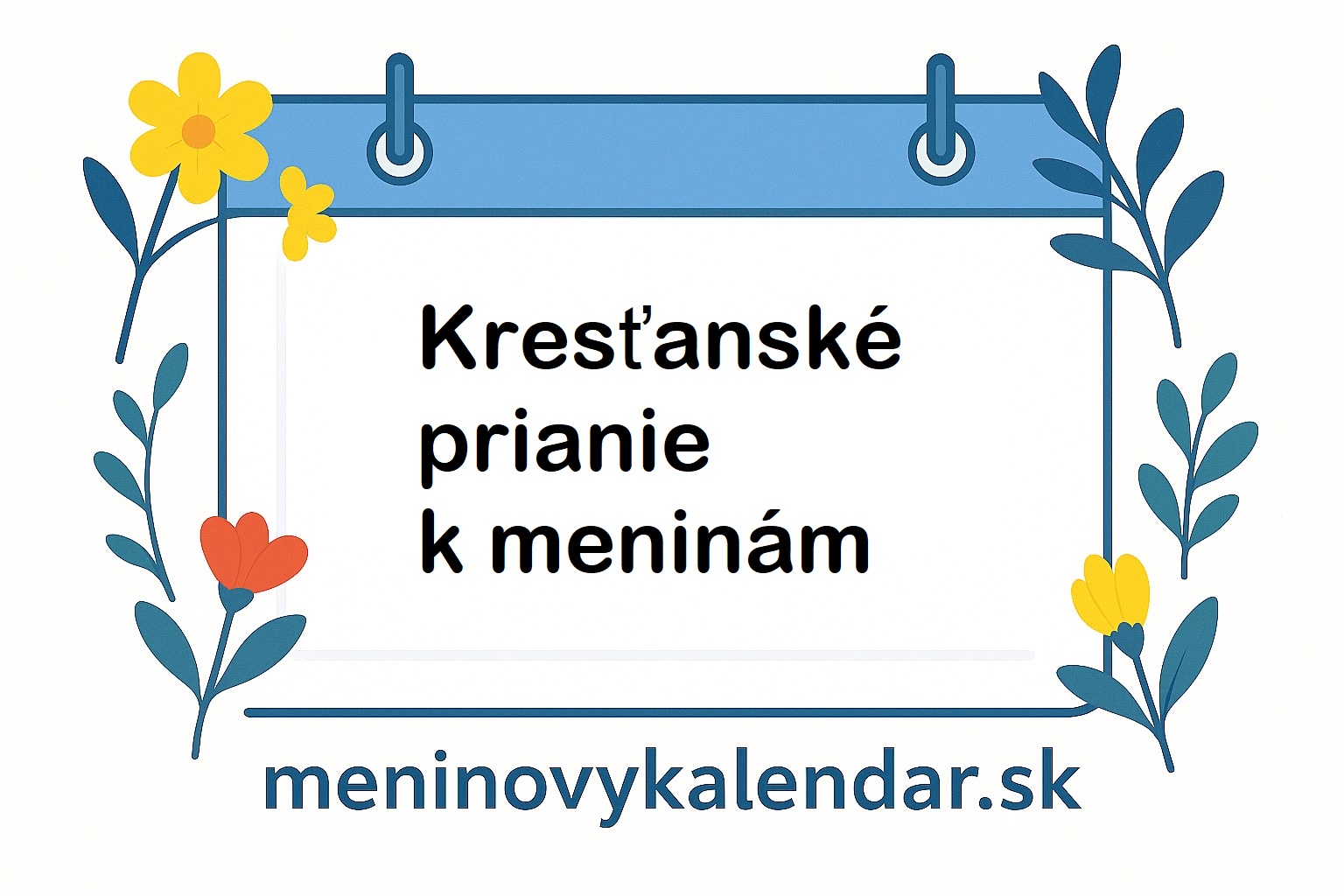 ✝️ Kresťanské prianie k meninám – krásne duchovné vinše plné požehnania