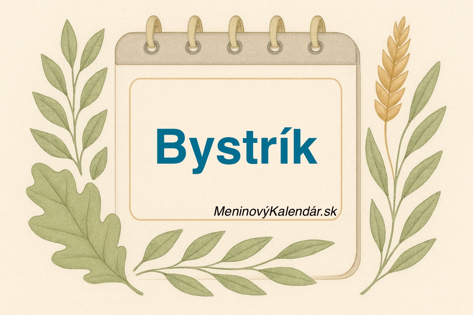 Kedy má meniny Bystrík? 🎉