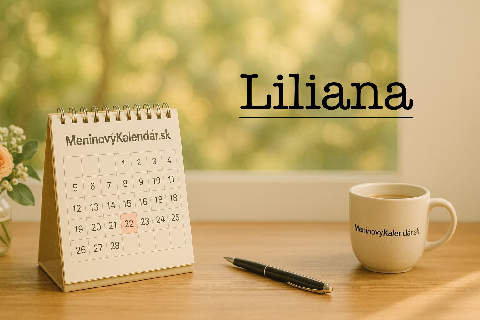 Liliana (20. august) – meniny, pôvod, história a význam mena 🌸