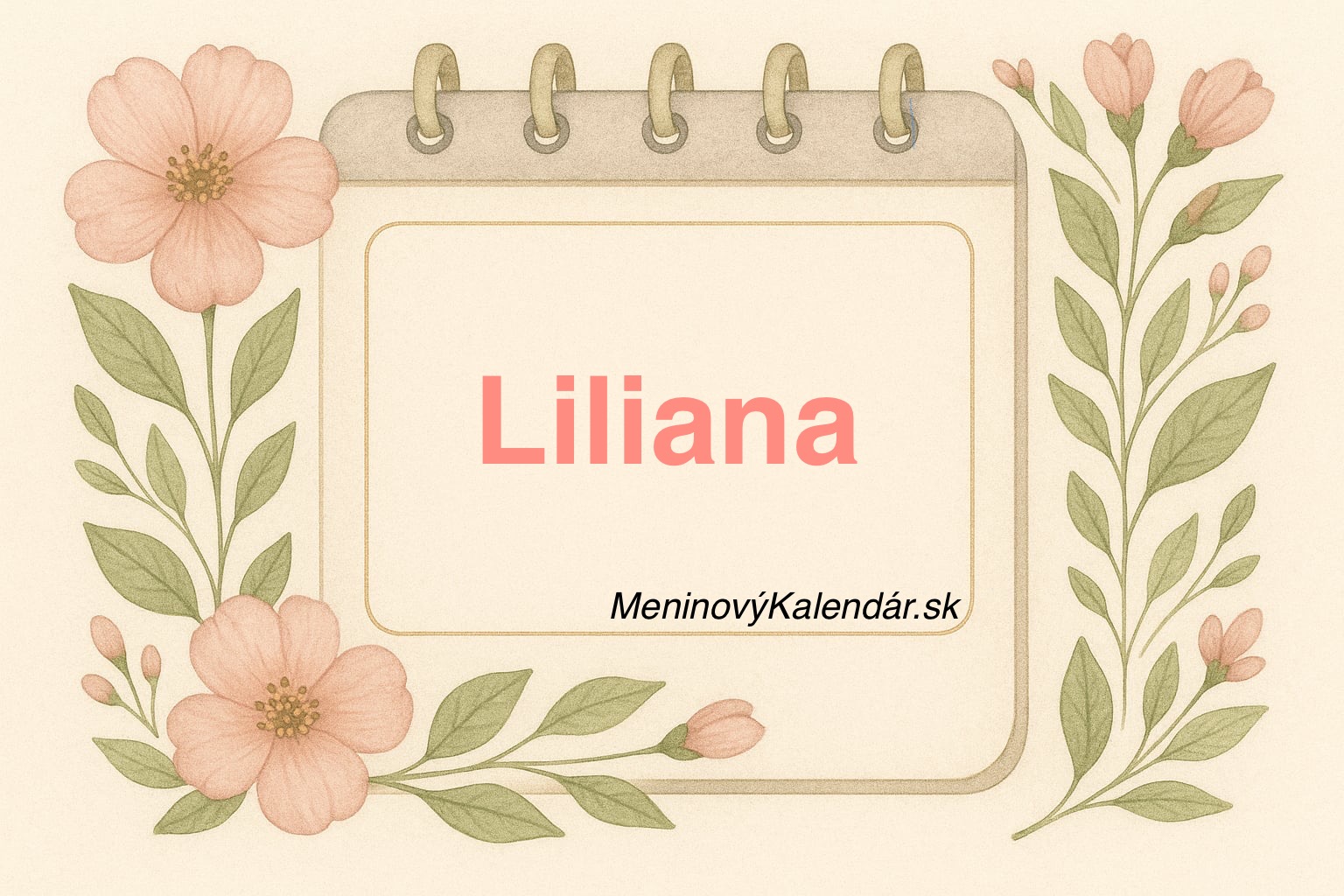 Kedy má meniny Liliana? 🌸