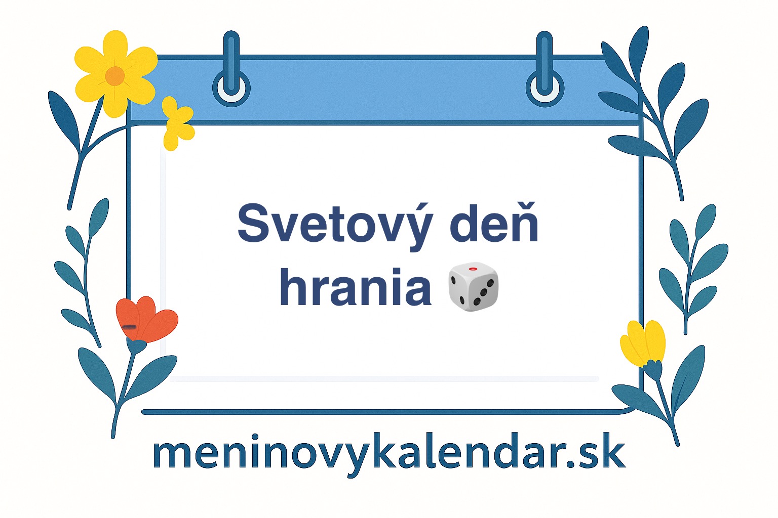 🎲🌍 Svetový deň hrania – oslava fantázie, pohybu a radosti (28. máj)