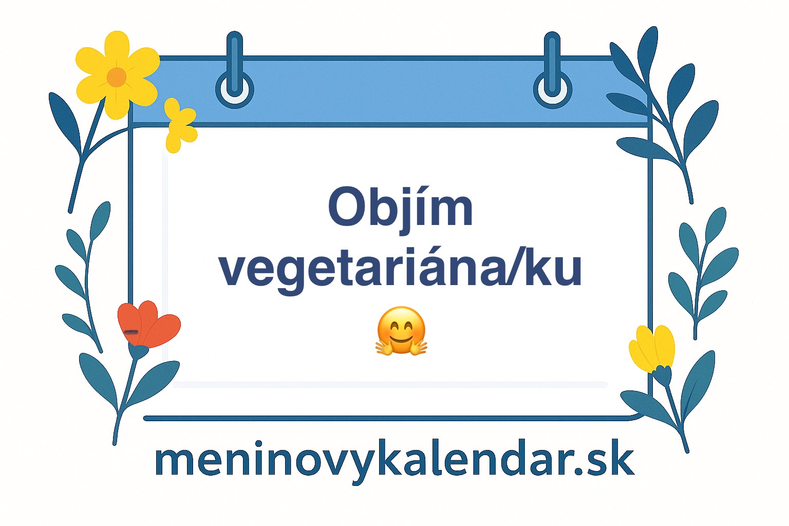 🥦🤗 Objím vegetariána/ku – netradičný a milý deň (26. september)