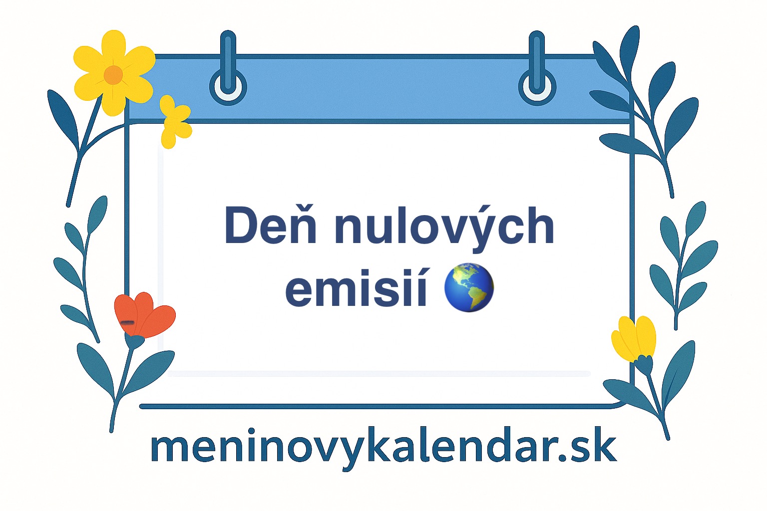 🌍 Deň nulových emisií – budúcnosť bez znečistenia (21. september) 🌱
