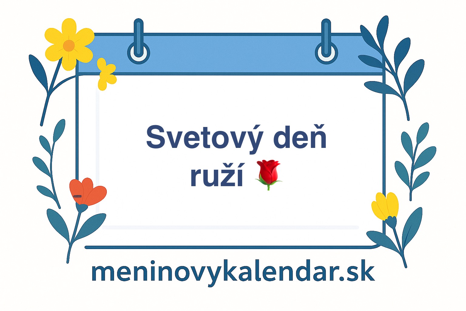 🌹 Svetový deň ruží – 22. september 🌍